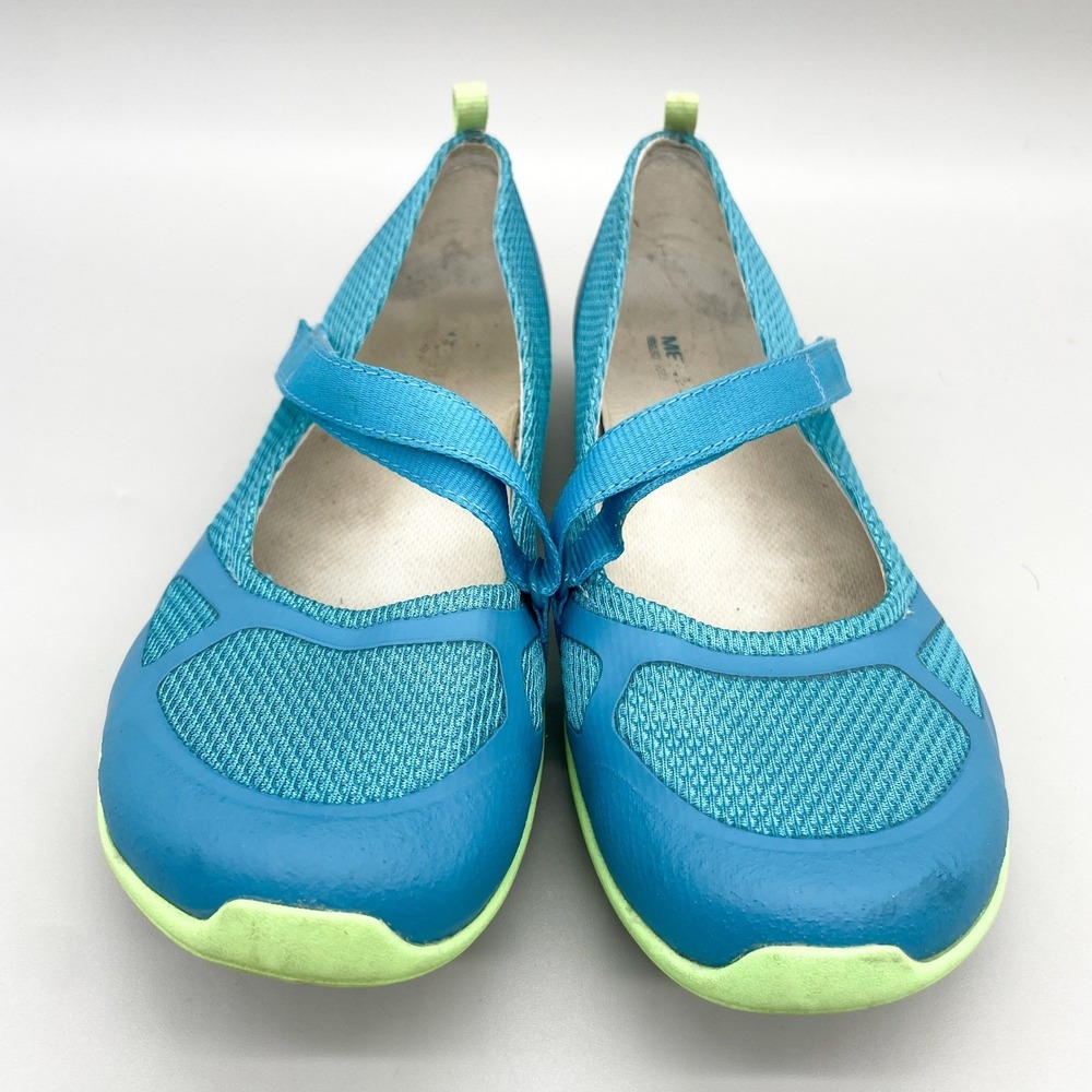 Merrell Ceylon Sport Mary Jane Sneakers Womens 11 Teal Blue Green Casual Travel - Picture 4 of 15